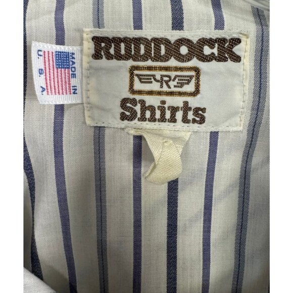 Vintage Ruddock Long Sleeve Pearl Snap Shirt Cowboy Western Rodeo Men's Size XXL - Picture 5 of 5